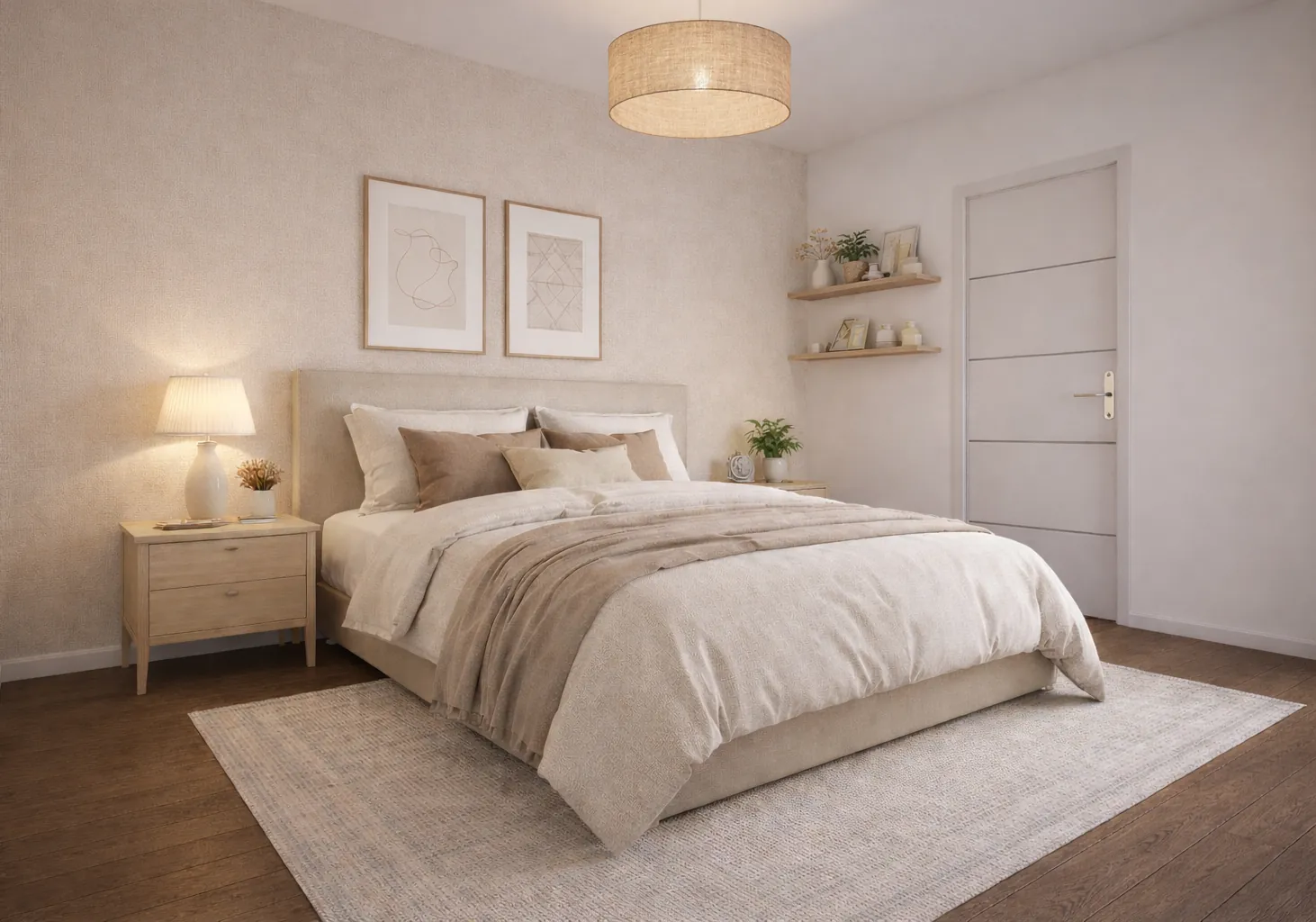 Proposition d’ambiance de chambre parentale